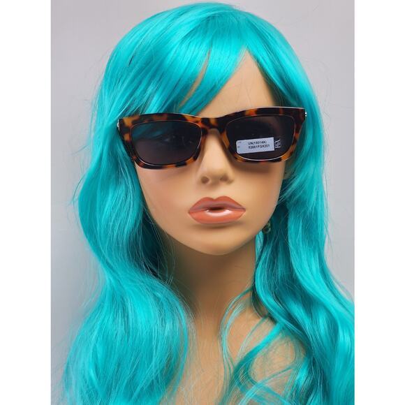 Foster Grant Full Cat Eye Brown Tortoise & Silver Metal Sunglasses 52661FGX201 - Picture 2 of 12